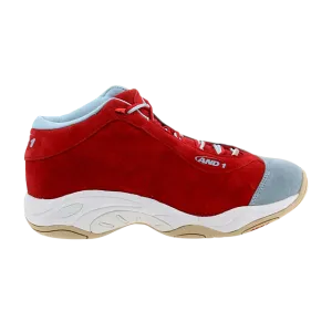 AND1 BAIT x Tai Chi 'Blue Apple' sneakers, red