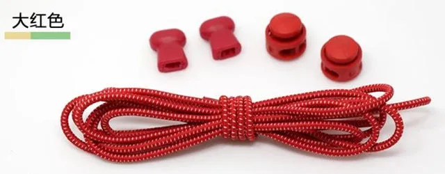 100CM 1 pair Locking no tie lazy  shoeLaces sneaker elastic Shoelaces children safe elastic shoe lace cordones zapatilla ASL666A