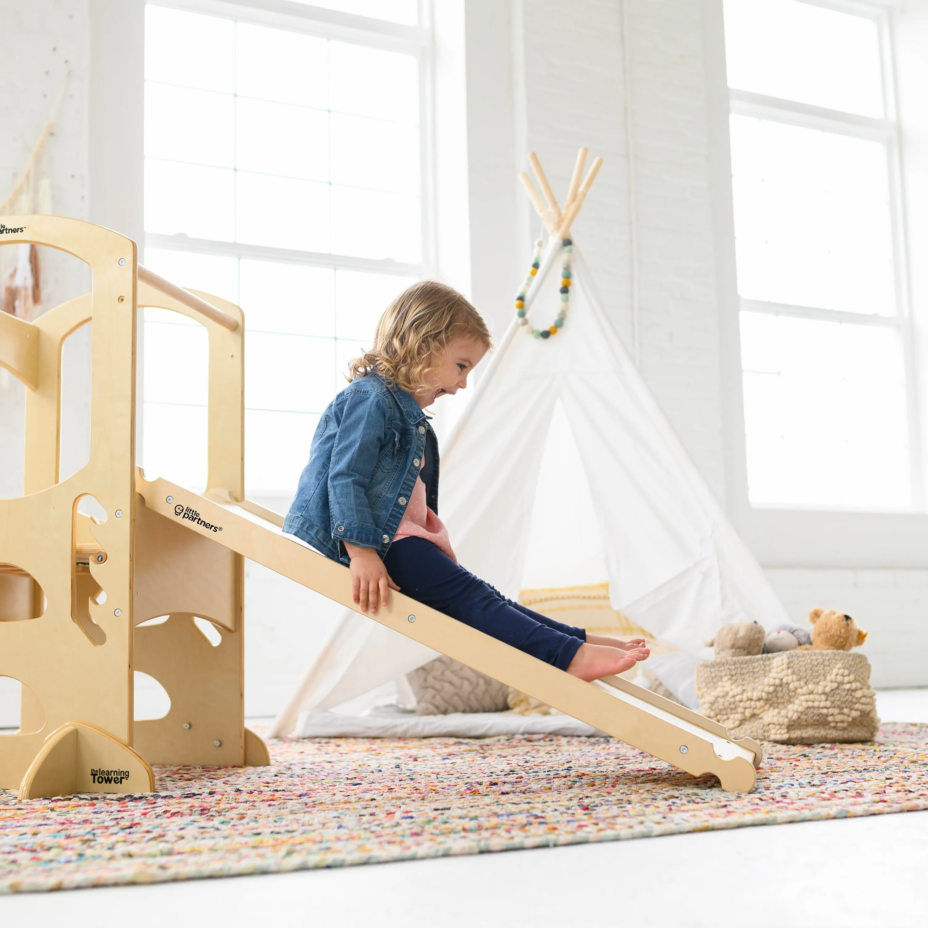 2-in-1 Climbing Ramp/slide