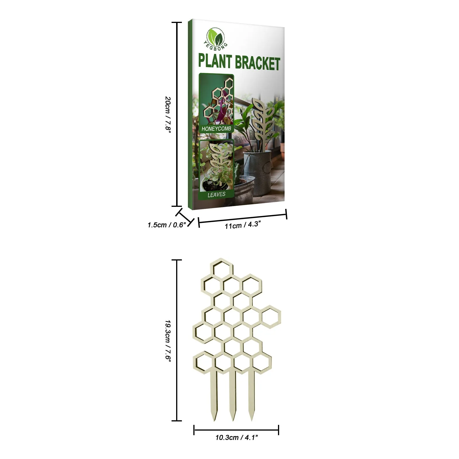 3 Pack Beehive Trellis for Potted Plants