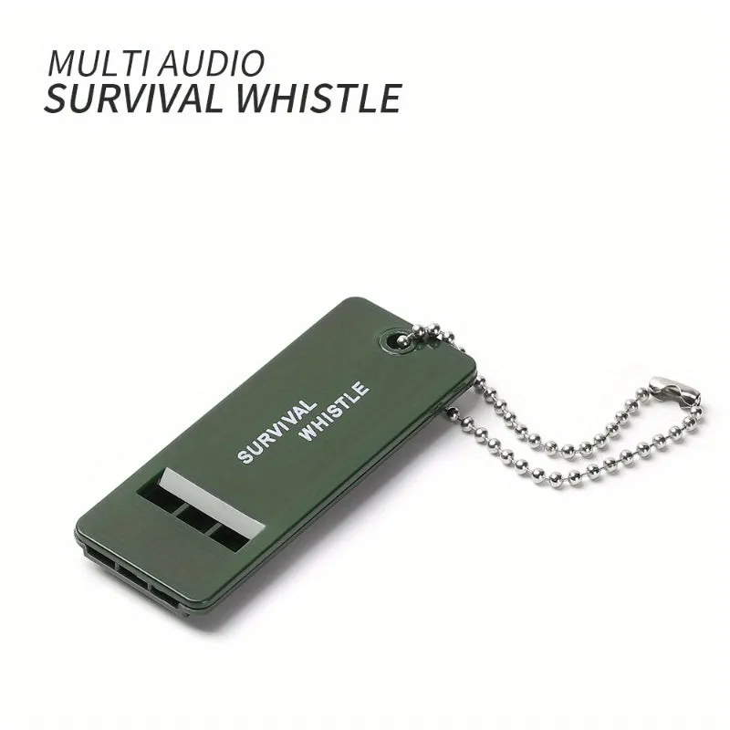 3Frequency Emergency Whistle Loud Compact Essential Outdoor Tool