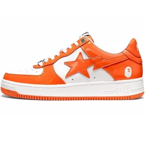 A BATHING APE BAPE STA LOW ORANGE