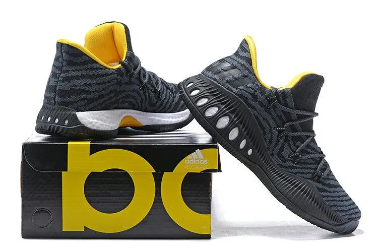 Adidas 2017 Crazy Explosive Low Primeknit Black Yellow