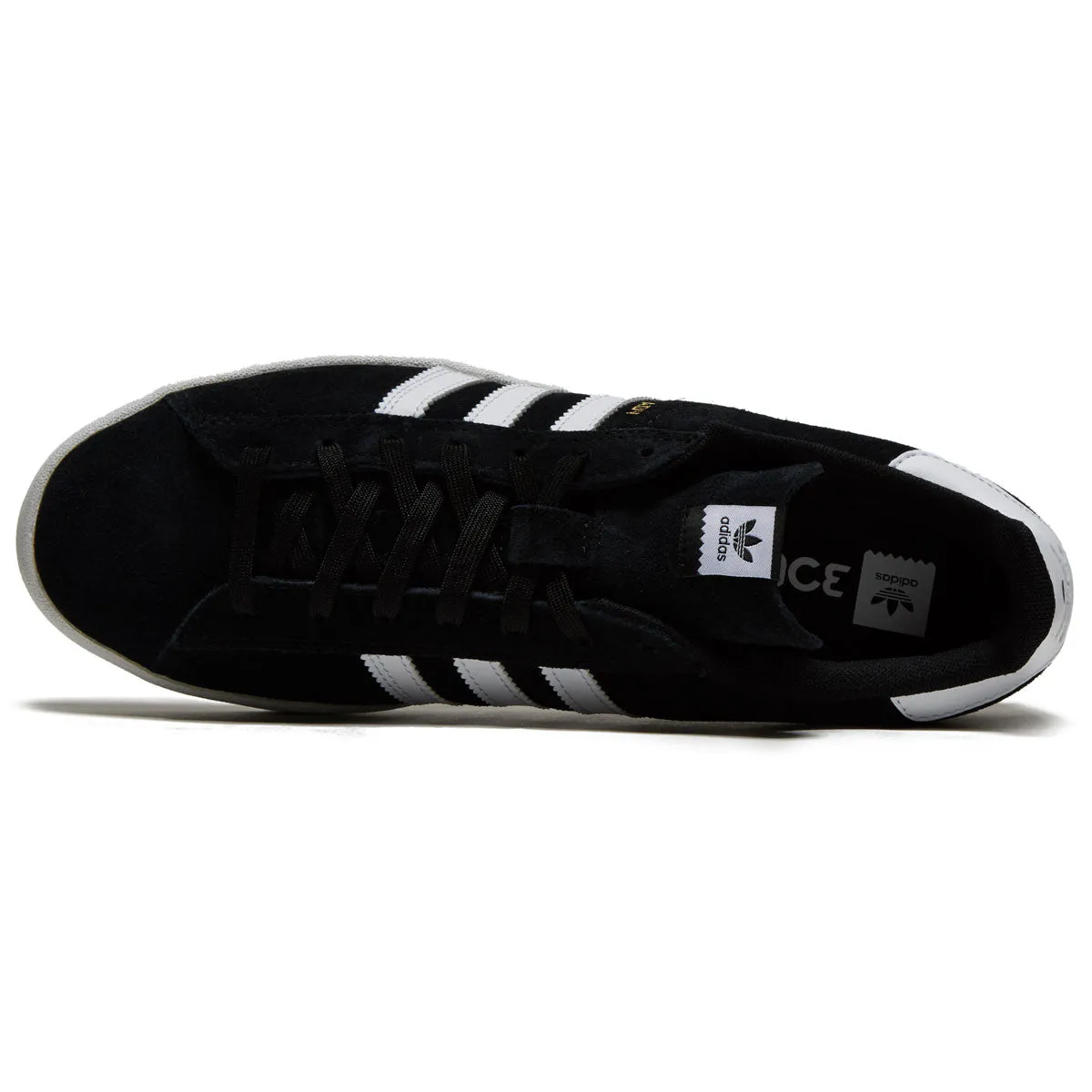 Adidas Campus ADV Shoes - Black/White/White