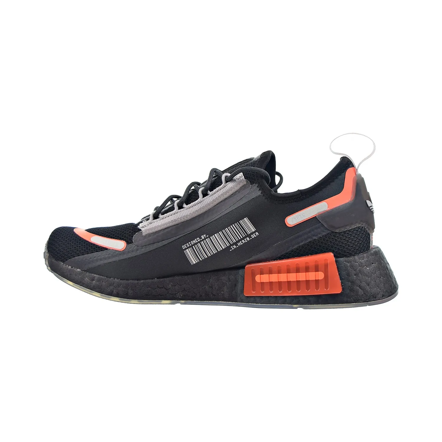 Adidas NMD_R1 Spectoo Men's Shoes Core Black-Carbon-Team Solar Orange