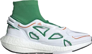 Adidas Stella McCartney x Wmns UltraBoost 22 'Green White' sneakers, green