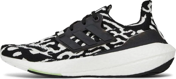 Adidas UltraBoost 22 'Zebra' sneakers, black