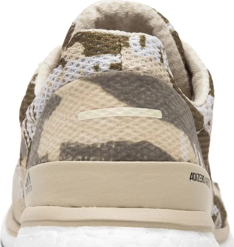 Adidas Undefeated x adiZero Adios 3 'Camo' Sneakers, Tan