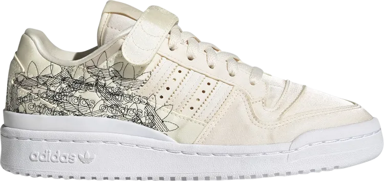 Adidas Wmns Forum 84 Low 'Overlapping Trefoils' sneakers, cream