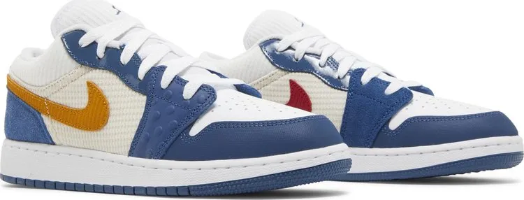 Air Jordan 1 Low SE GS Messy Room sneakers, blue