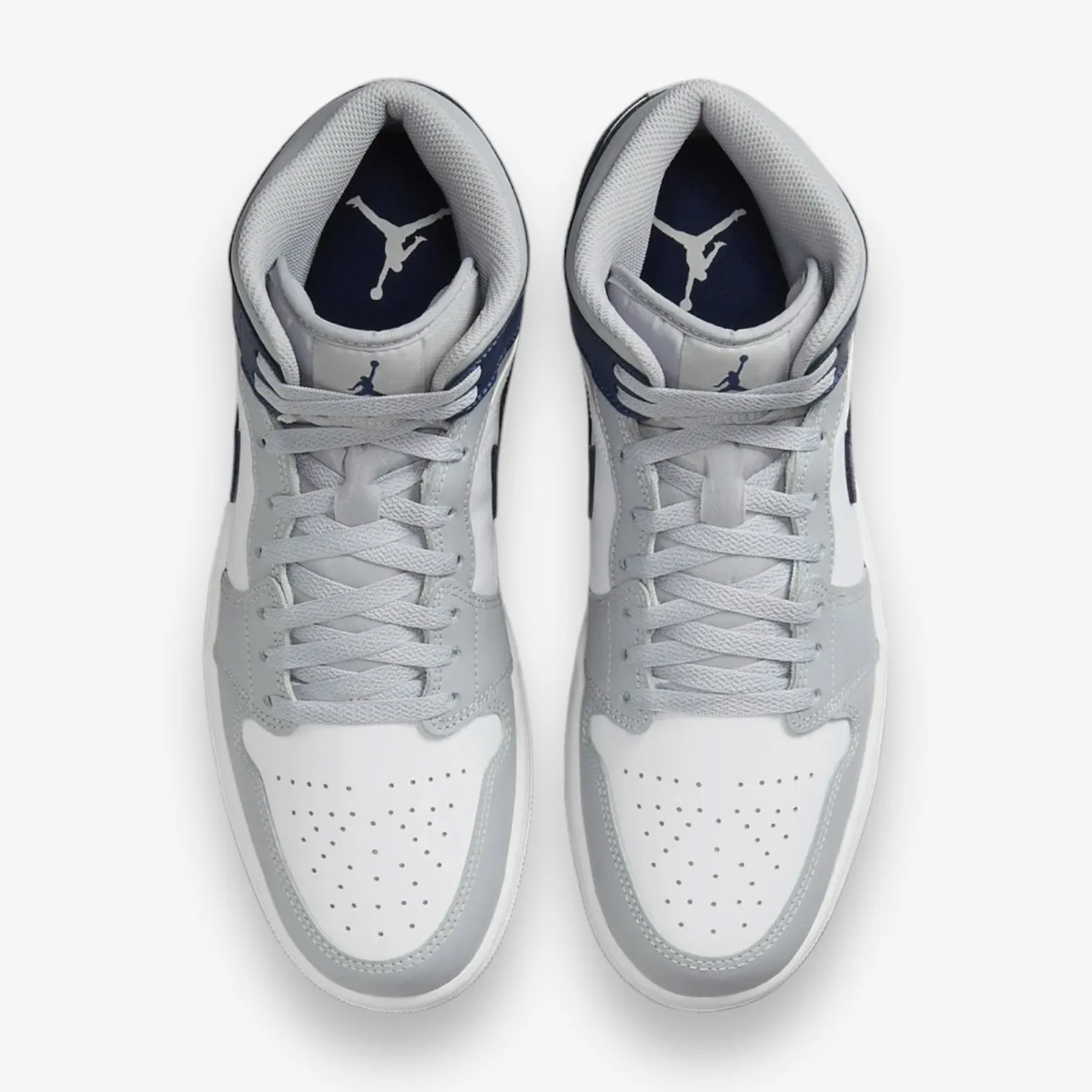 Air Jordan 1 Mid White Midnight Navy Wolf Grey DQ8426-104