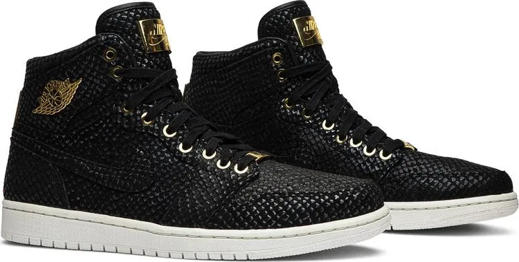 Air Jordan 1 Retro High OG Pinnacle Sneakers, Black