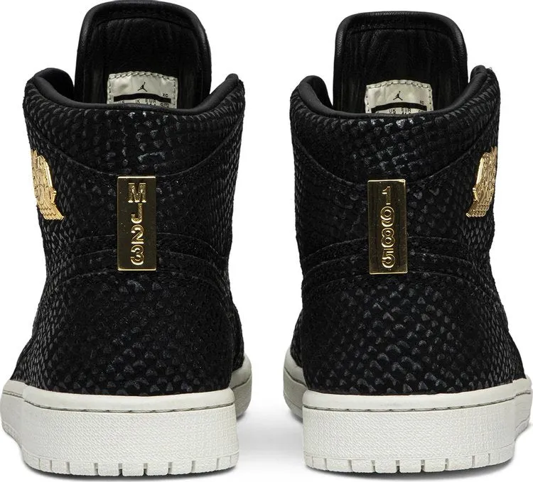 Air Jordan 1 Retro High OG Pinnacle Sneakers, Black