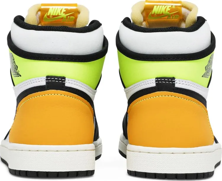 Air Jordan 1 Retro High OG Volt Gold sneakers, white