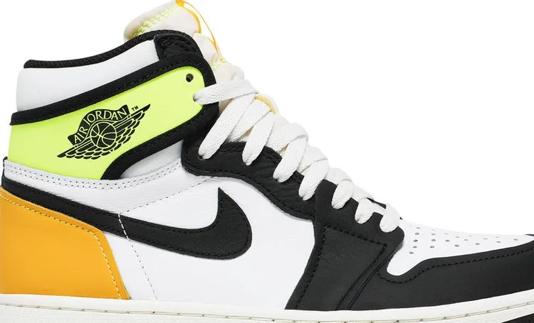 Air Jordan 1 Retro High OG Volt Gold sneakers, white