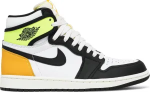 Air Jordan 1 Retro High OG Volt Gold sneakers, white