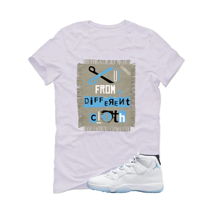 Air Jordan 11 Legend Blue White T-Shirt (Cut from a different cloth)| illcurrency