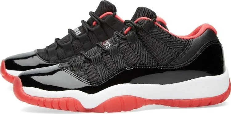 Air Jordan 11 Retro Low BG Bred sneakers, black