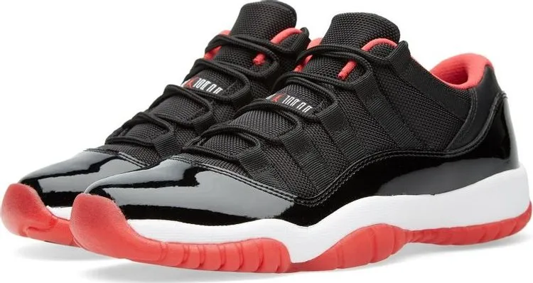 Air Jordan 11 Retro Low BG Bred sneakers, black