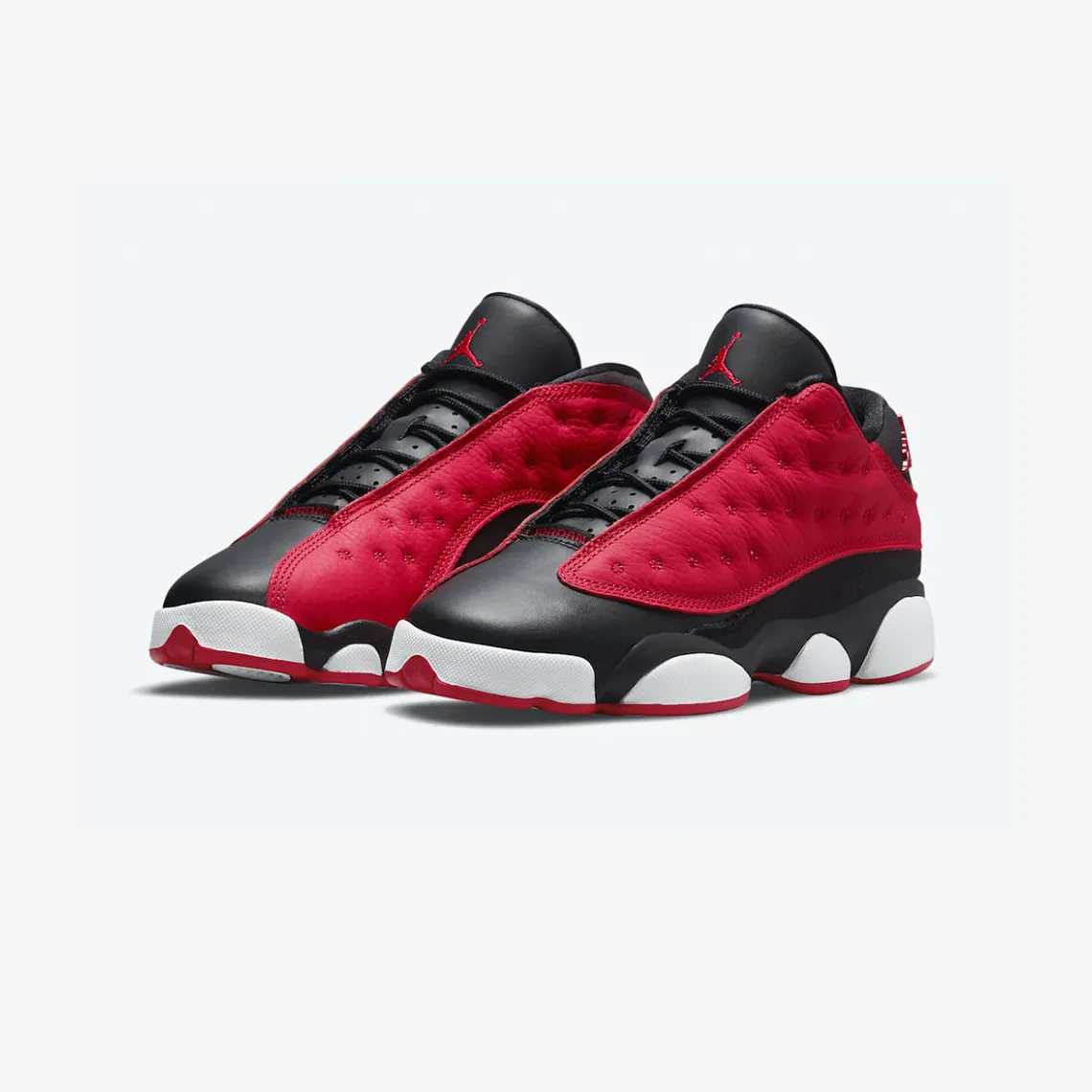 Air Jordan 13 Retro Low Black Very Berry White GS Grade School DA8019-061