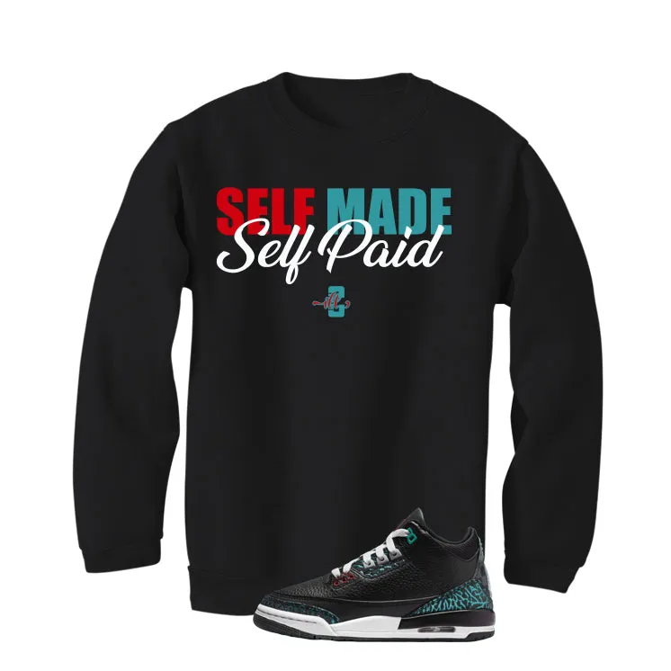 Air Jordan 3 GS Moto Black T-Shirt (Self Made Self Paid)| illcurrency