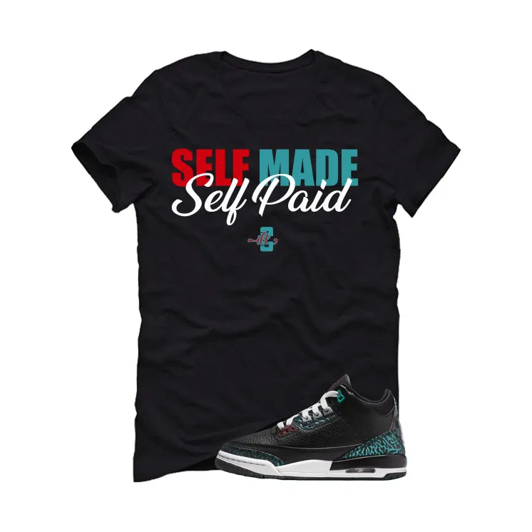 Air Jordan 3 GS Moto Black T-Shirt (Self Made Self Paid)| illcurrency