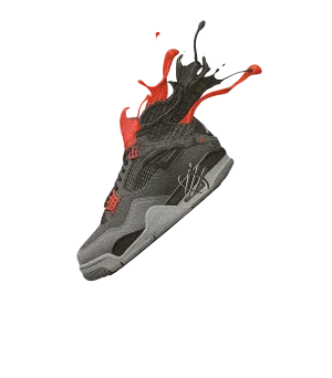 Air Jordan 4 “Infrared” Grey T-Shirt (SPLASH 4)