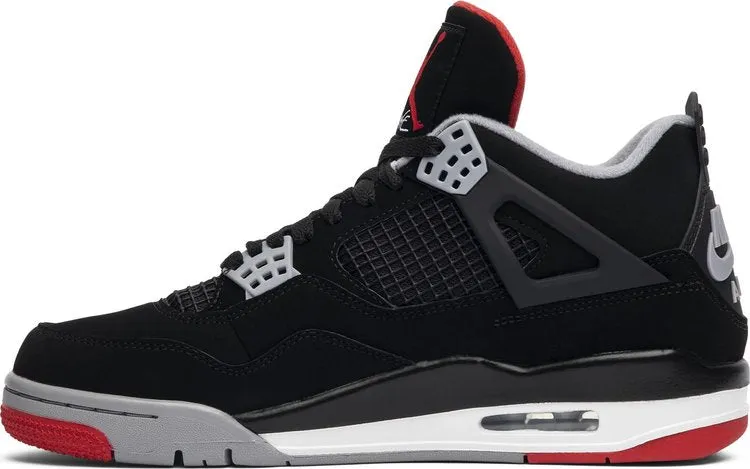 Air Jordan 4 Retro OG Bred 2019 sneakers, black