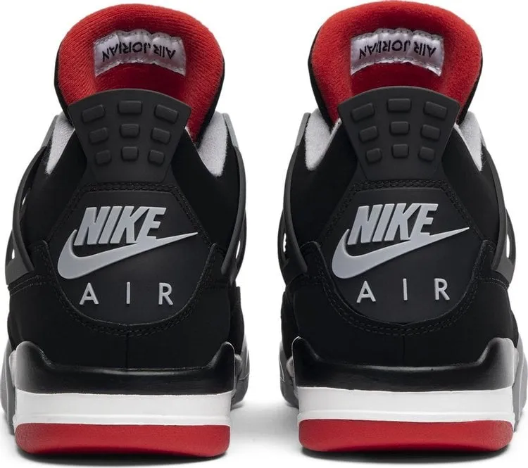 Air Jordan 4 Retro OG Bred 2019 sneakers, black