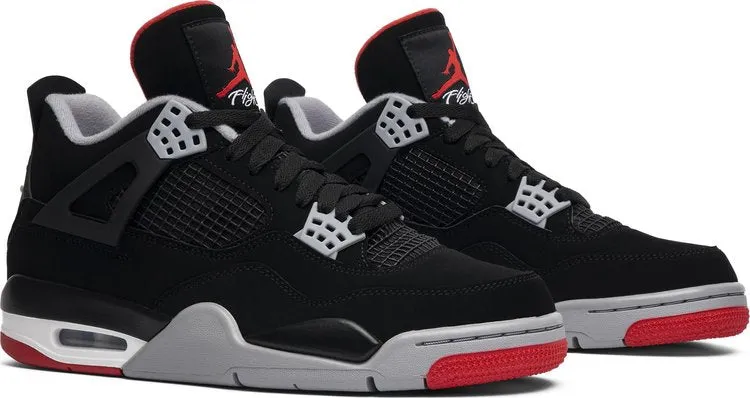 Air Jordan 4 Retro OG Bred 2019 sneakers, black