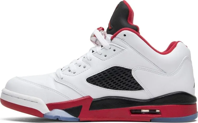 Air Jordan 5 Retro Low Fire Red 2016 sneakers, white