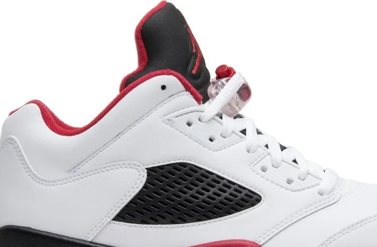 Air Jordan 5 Retro Low Fire Red 2016 sneakers, white