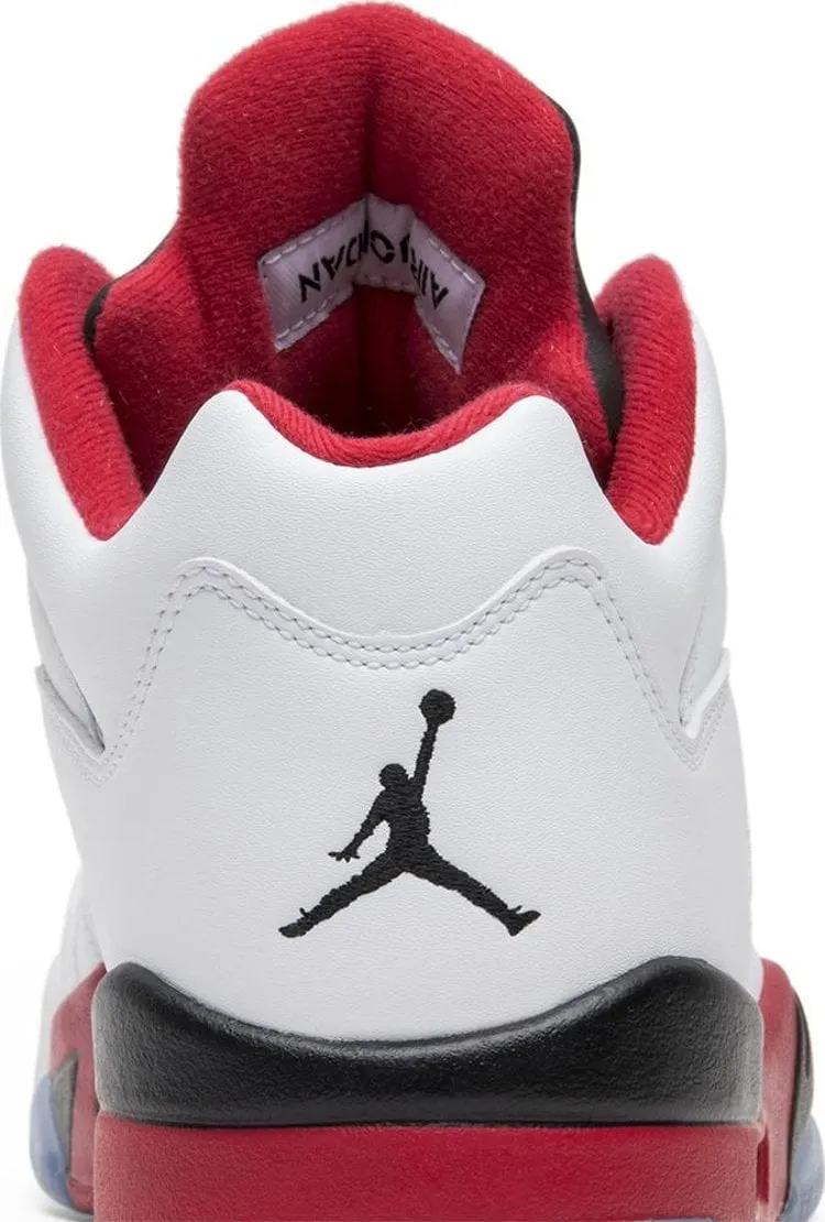 Air Jordan 5 Retro Low Fire Red 2016 sneakers, white