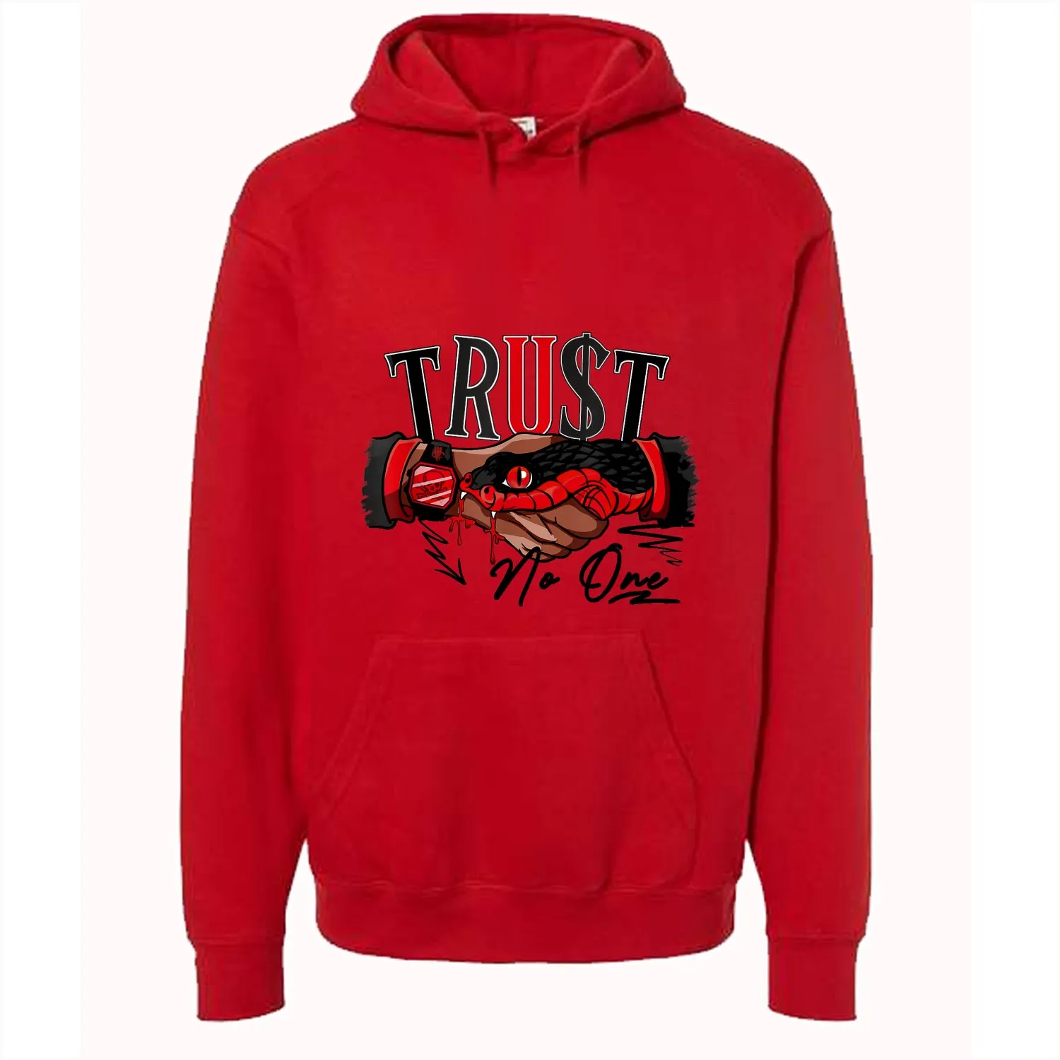 Air Jordan 6 “Toro Bravo” | illcurrency Red T-Shirt (TRUST NO ONE)