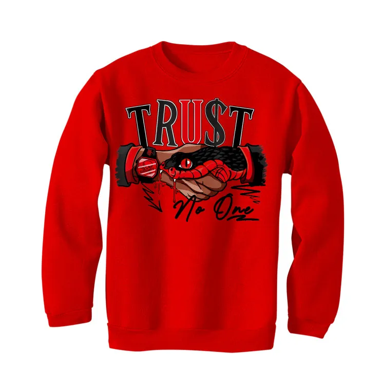 Air Jordan 6 “Toro Bravo” | illcurrency Red T-Shirt (TRUST NO ONE)