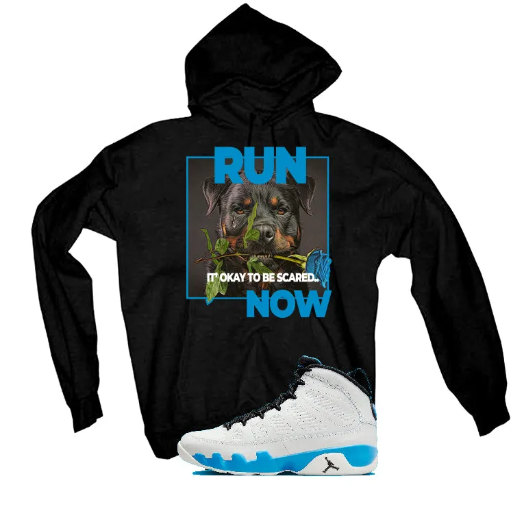 Air Jordan 9 “Powder Blue” | illcurrency Black T-Shirt (RUN)