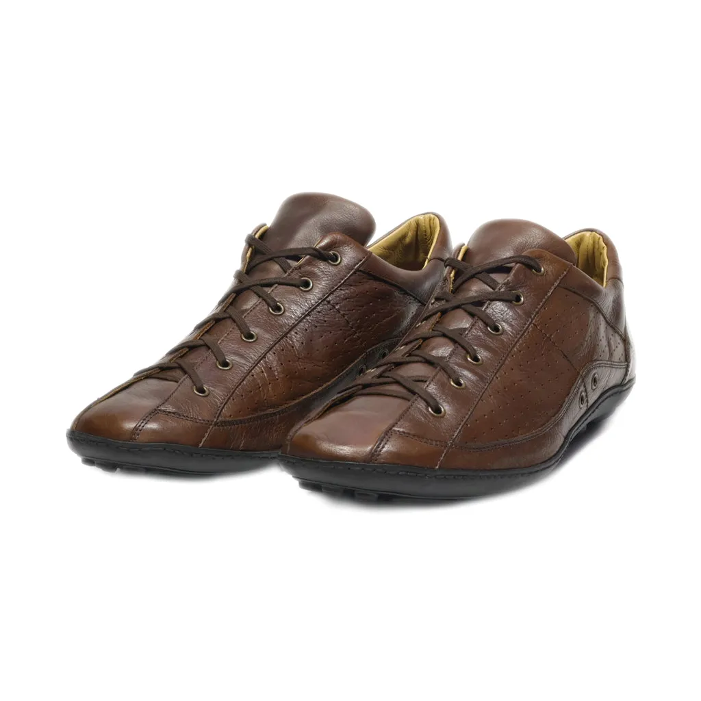 Aldo Formal Lace Ups Leather Brown Colour For Men