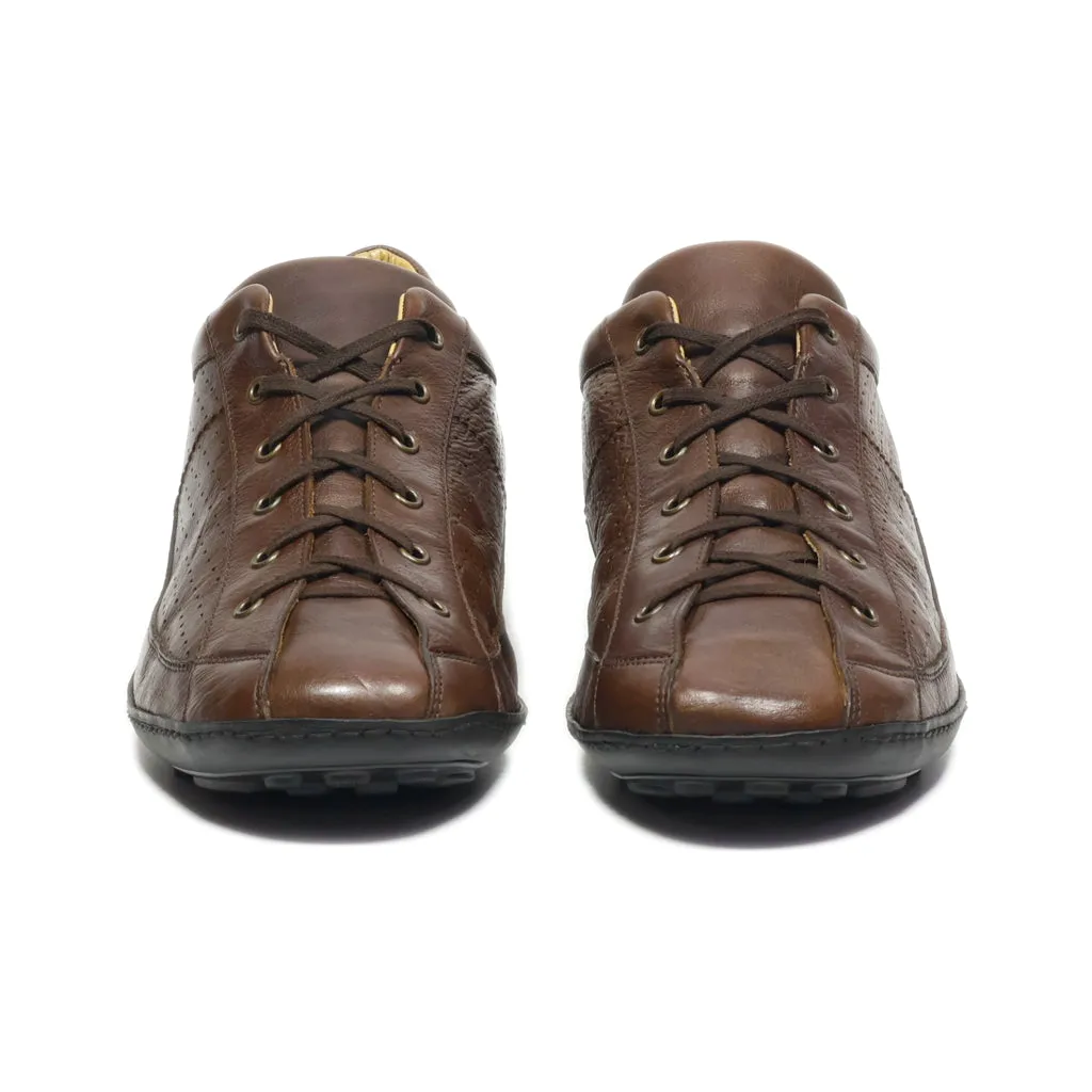 Aldo Formal Lace Ups Leather Brown Colour For Men