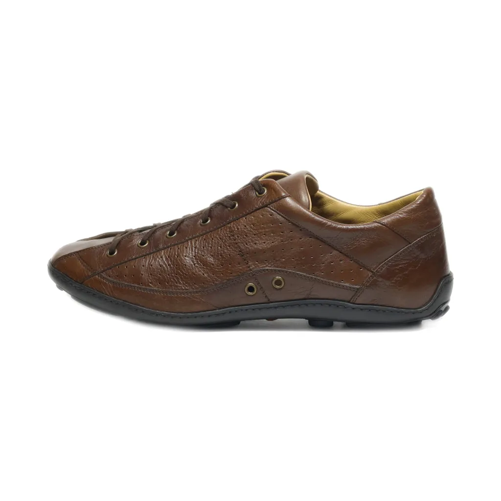 Aldo Formal Lace Ups Leather Brown Colour For Men