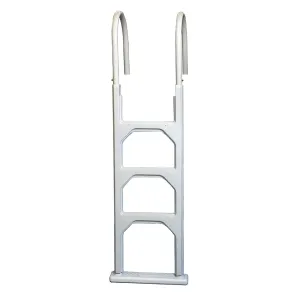 Aluminum/Resin In-Pool Ladder for Above Ground Pools