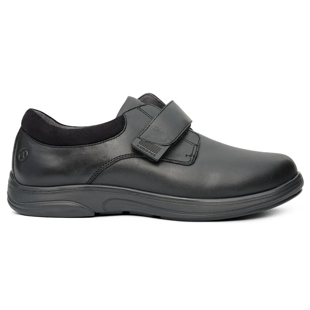 Anodyne No. 88 Men's Casual Double Depth Shoes - Black Stretch