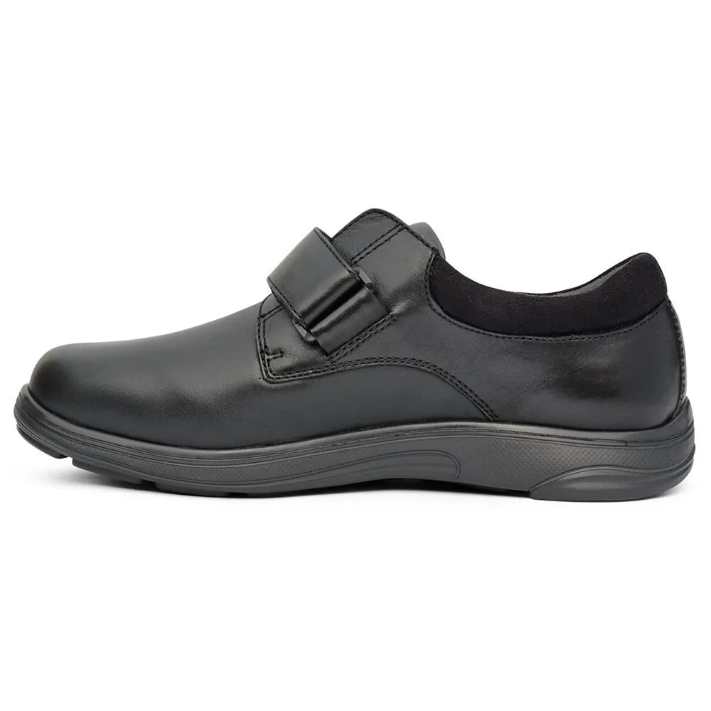 Anodyne No. 88 Men's Casual Double Depth Shoes - Black Stretch