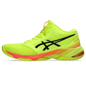 ASICS Netburner Ballistic FF MT 3 Paris Men's Badminton Shoe, Safety Yellow/Black