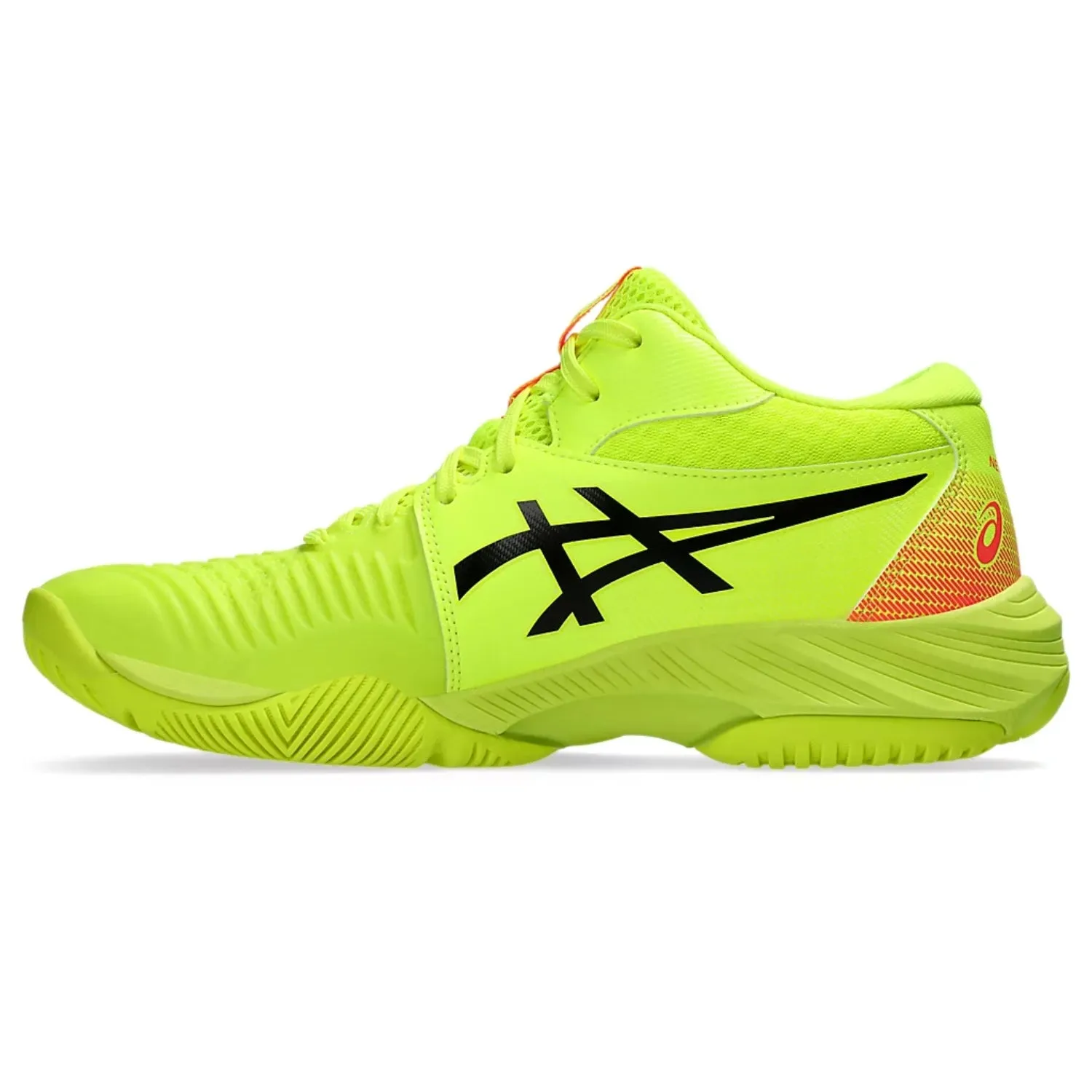 ASICS Netburner Ballistic FF MT 3 Paris Men's Badminton Shoe, Safety Yellow/Black