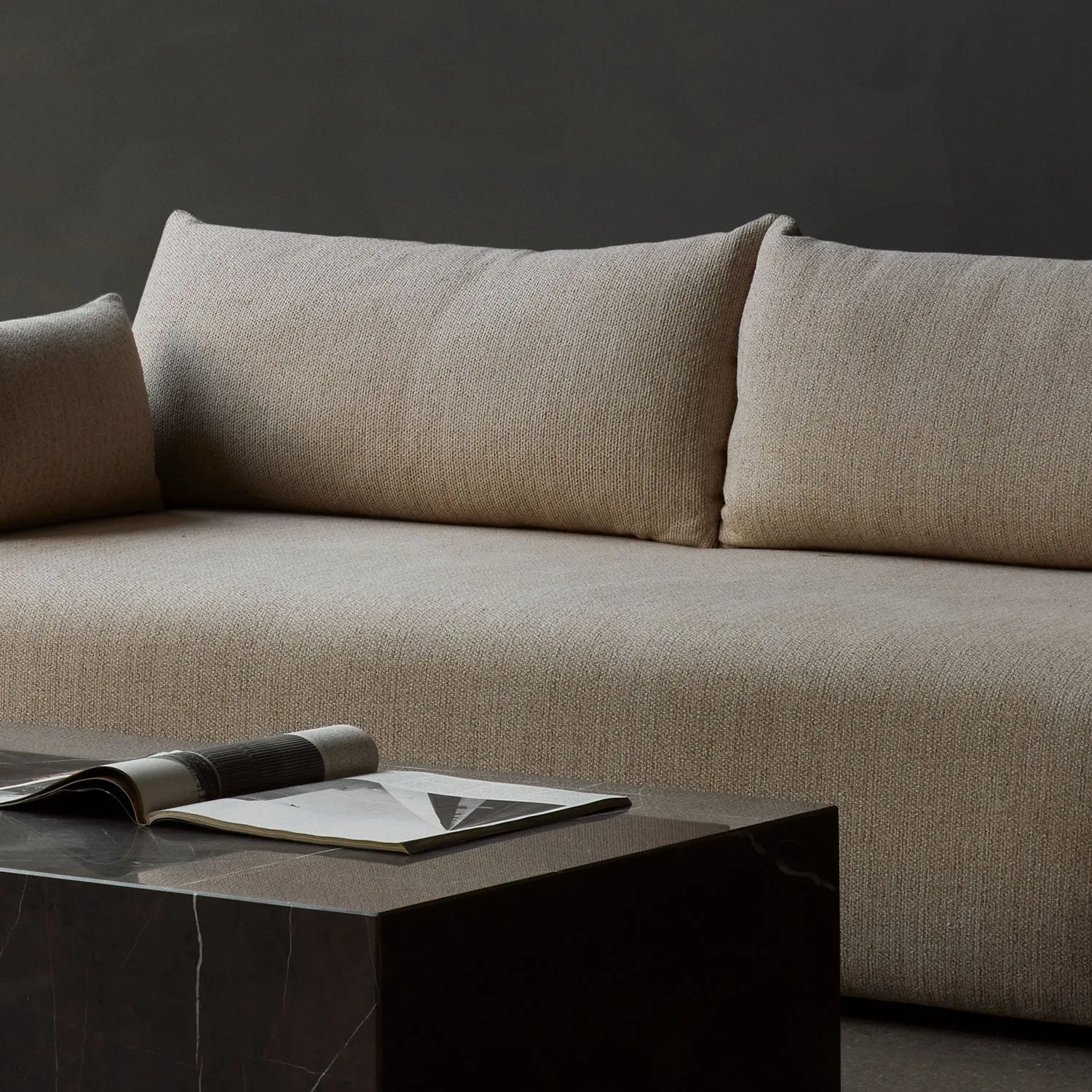 audo copenhagen (menu) | offset sofa 3 seater | colline 127