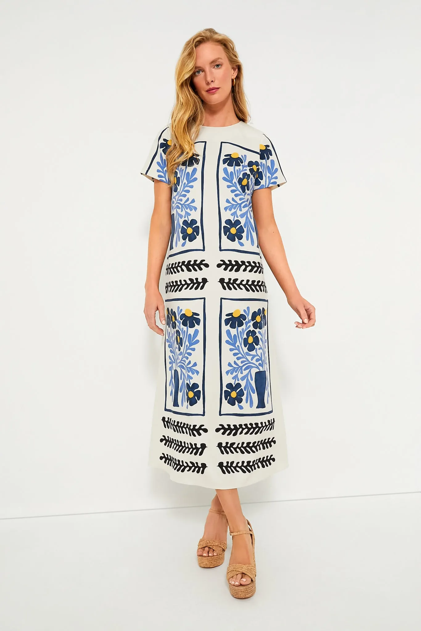 Azure Vases James Dress