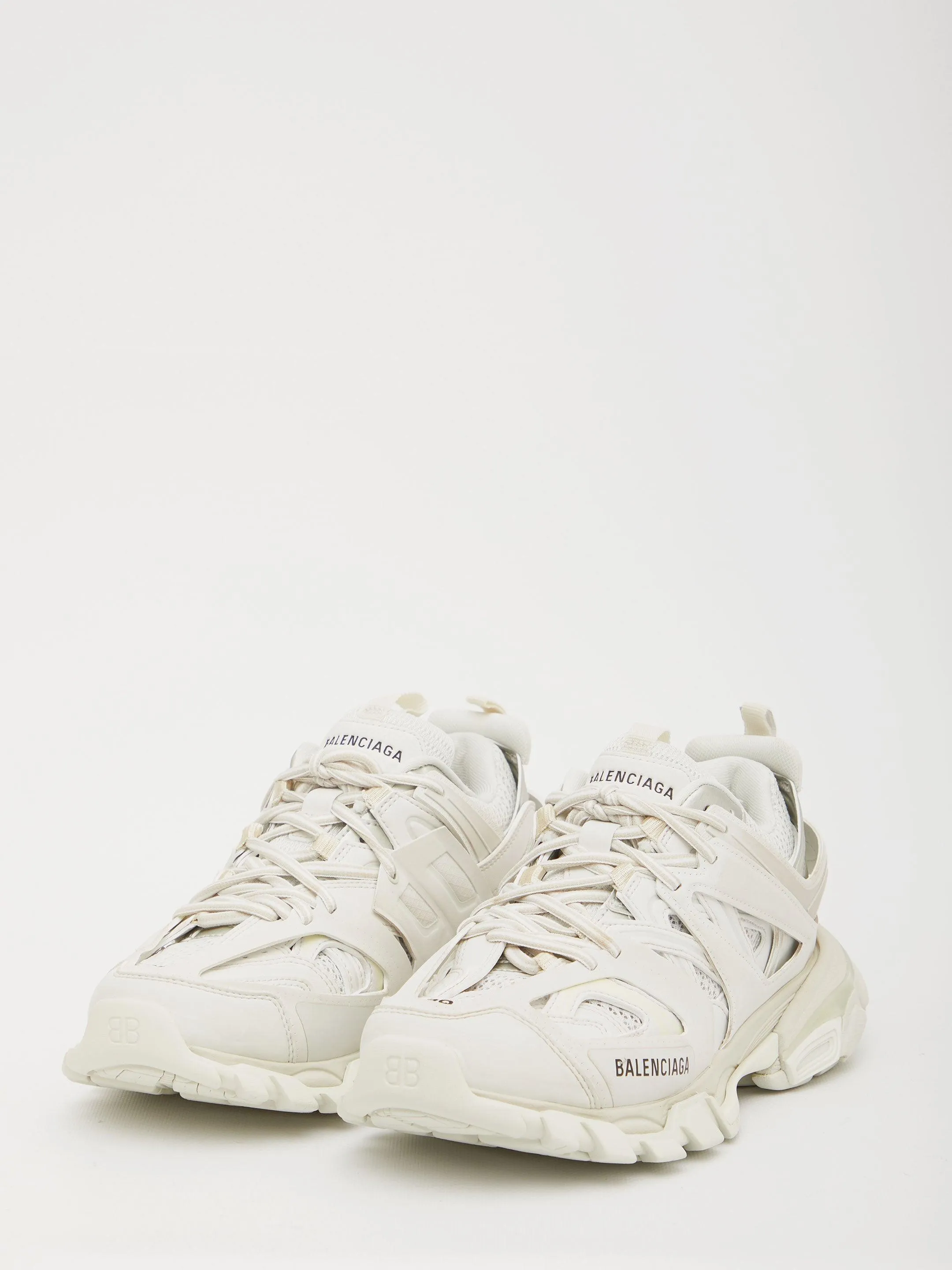 Balenciaga Track Sneakers In White