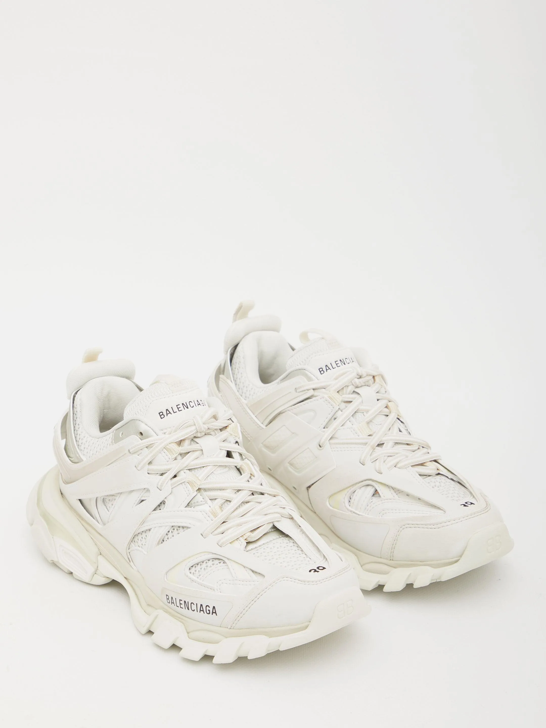 Balenciaga Track Sneakers In White