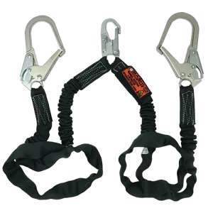 Bashlin Arc Flash 6' FR Twin Leg Lanyard - 2828-6HL