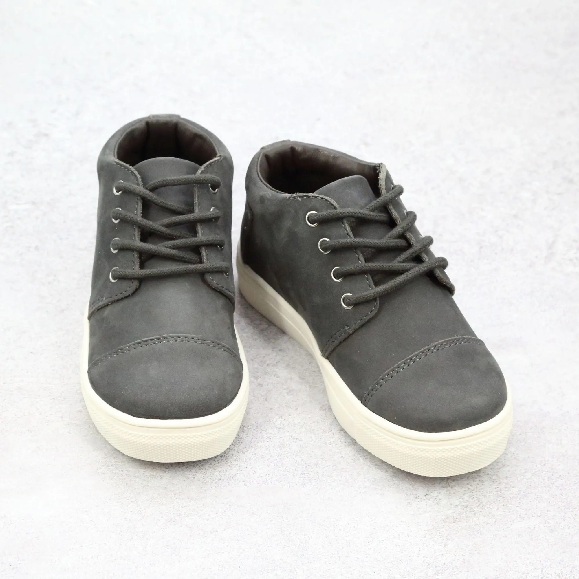 Boys Wyatt Lace Up Leather Sneakers